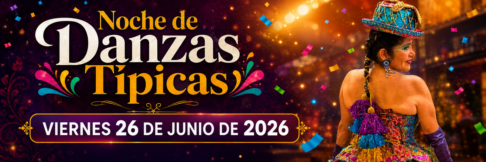 Noche de danzas tipicas